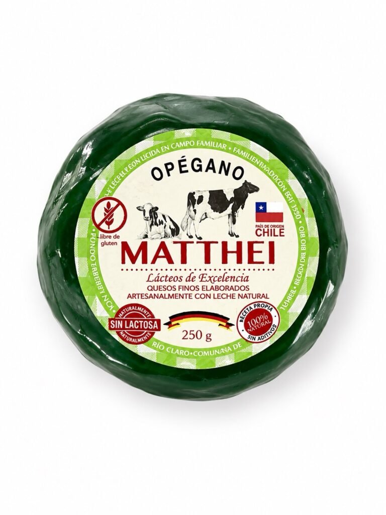 queso especiado mathei oregano