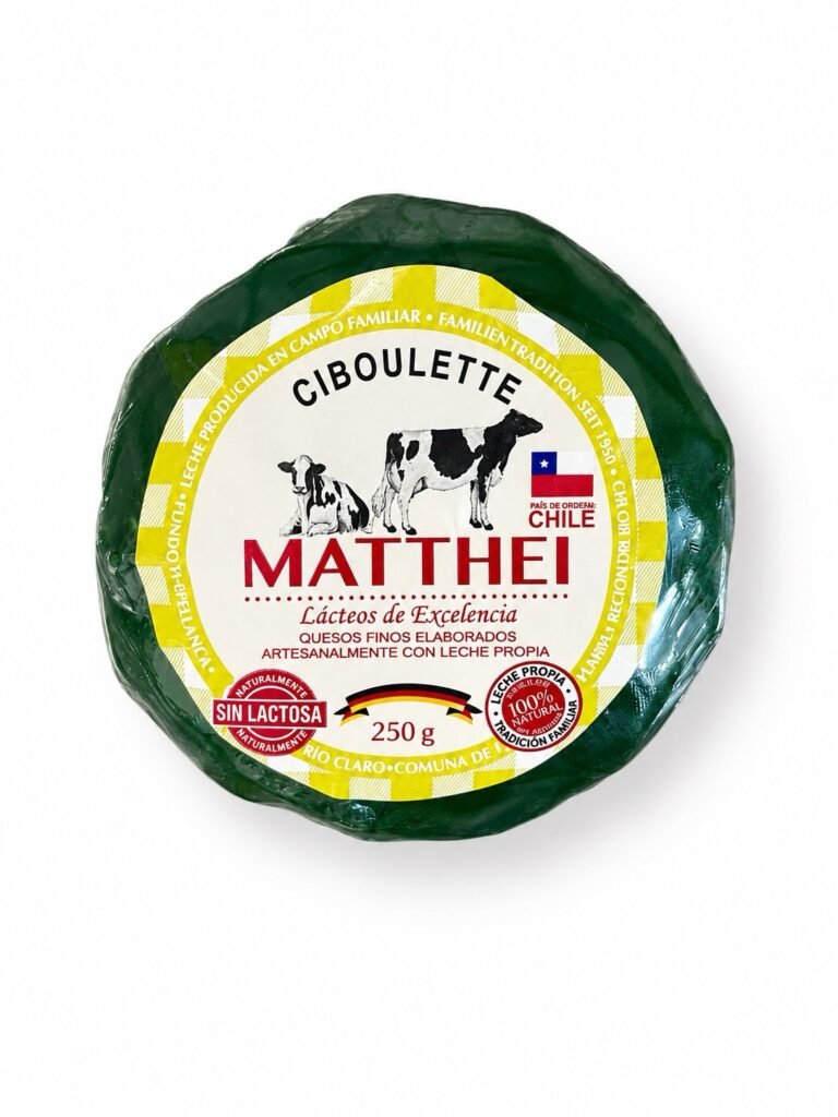 queso especiado mathei ciboulette