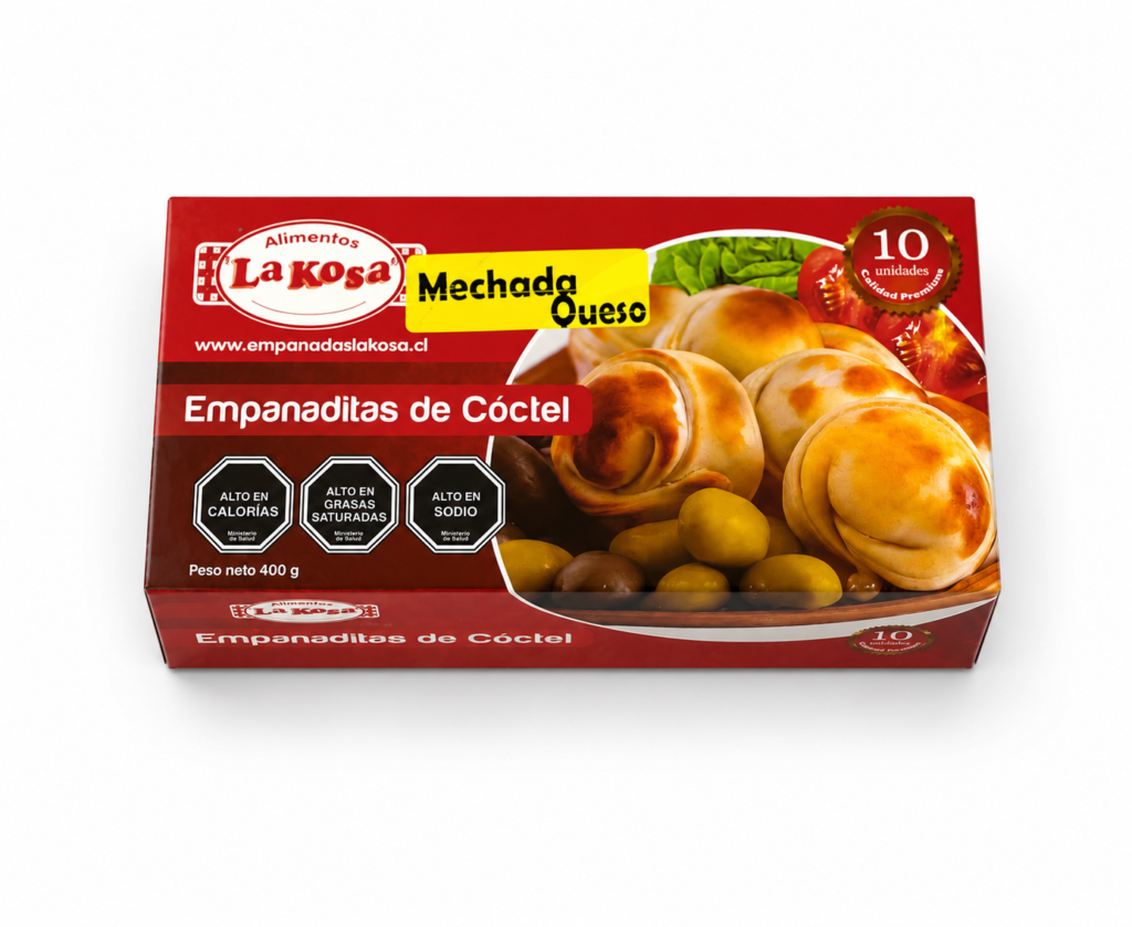 empanada horno mechada queso coctel 10u