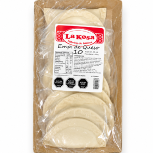 empanada media luna queso bandeja 10u