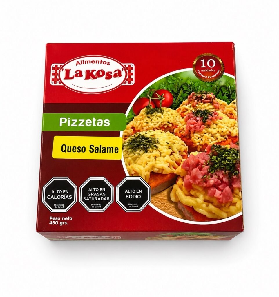 pizzetas queso salame 10u