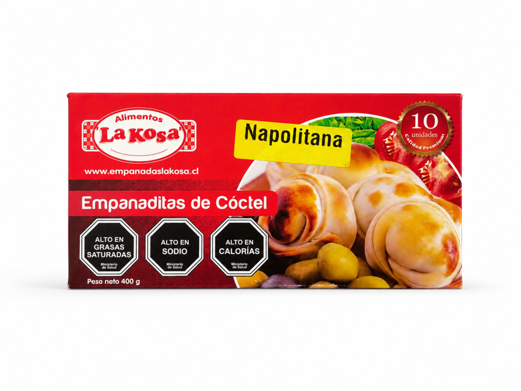 empanada horno napolitana coctel 10u