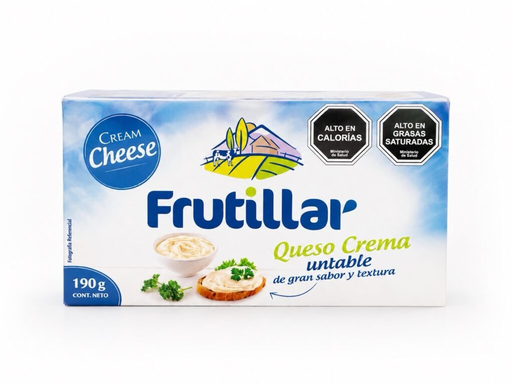 queso crema frutillar 190 grs
