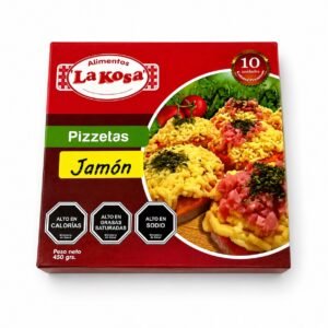 pizzetas queso jamon 10u
