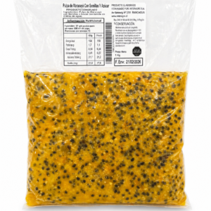 pulpa de maracuya con pepa 1kg interagro