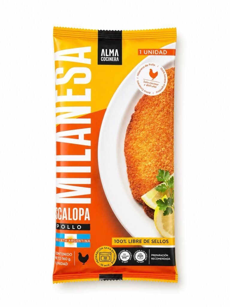 milanesa de pollo 160g