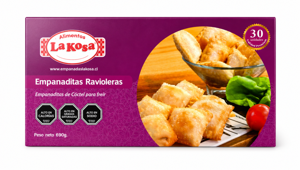 empanada raviolera queso 30u