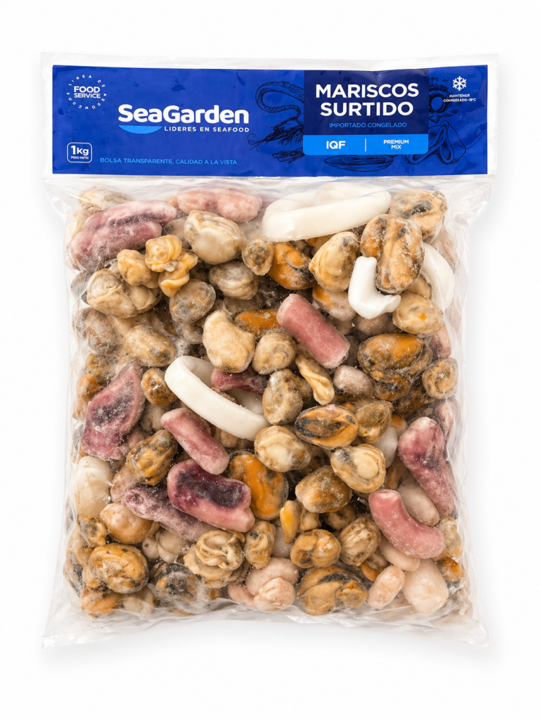 surtido de mariscos especial 1 kg, sea garden
