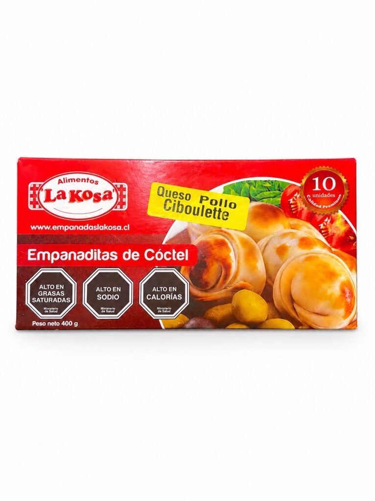 empanada horno queso pollo coctel 10u
