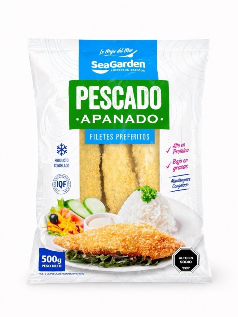 filete de merluza apanado 500g
