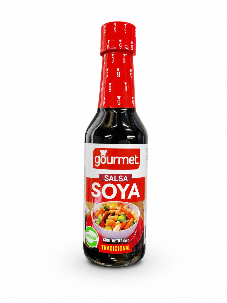 salsa soya gourmet 165cc