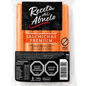 salchicha premium rda 250 grs