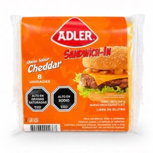 queso cheddar adler 144g