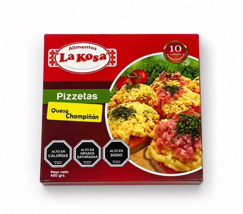 pizzetas queso champignon 10u
