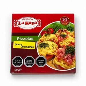 pizzetas queso champignon 10u