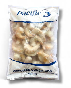 camaron crudo pelado 36/40 1kg