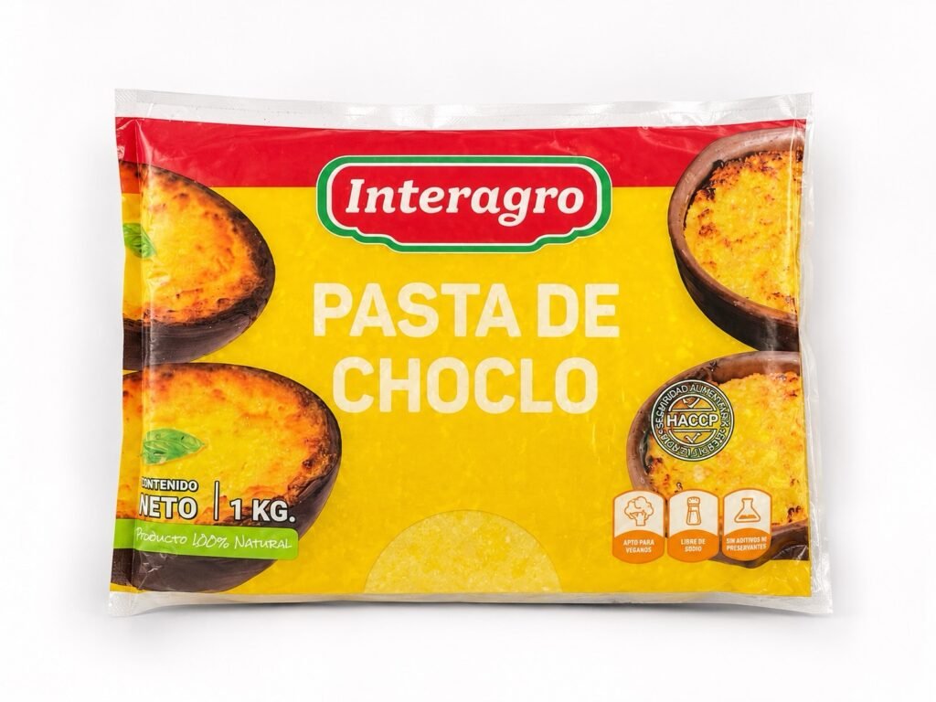 pasta de choclo 1kg interagro