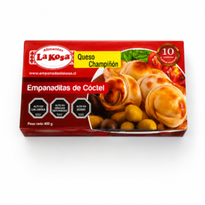 empanada horno queso champignon coctel 10u