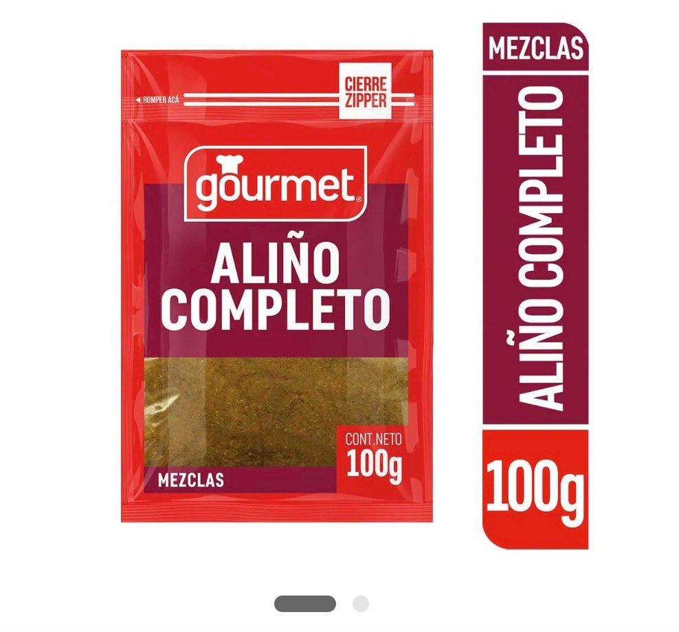 aliño completo 100g gourmet