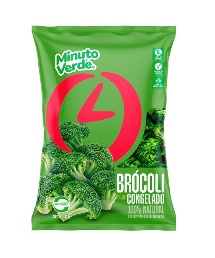 brocoli 350 gr, minuto verde