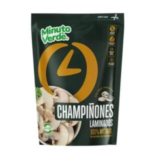 champiñon laminado 350 grs, minuto verde