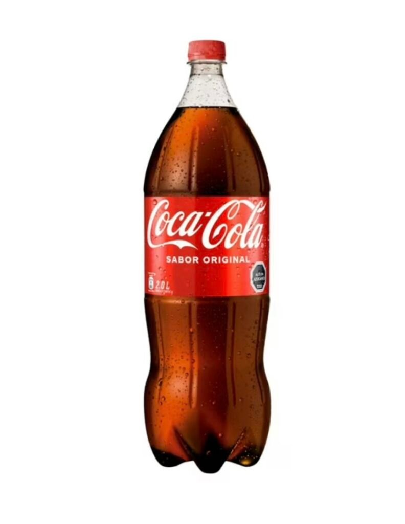 bebida coca cola normal 2 litros