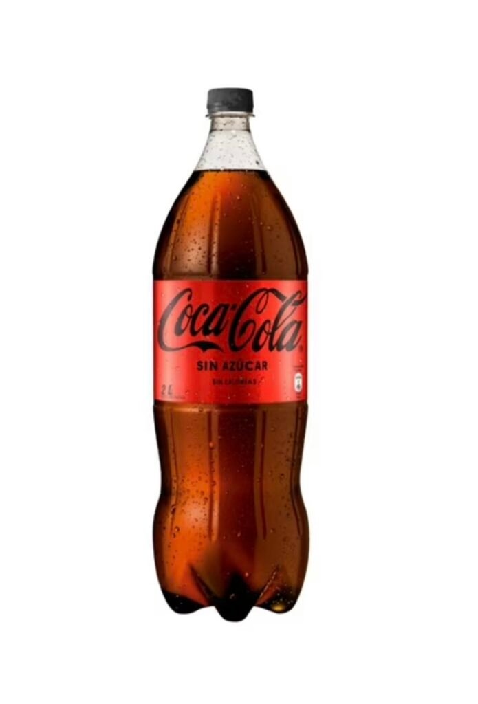 bebida coca cola zero 2l