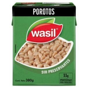 poroto blanco wasil 380g