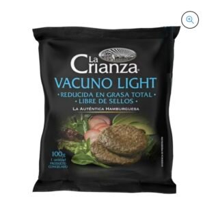 hamburguesa de vacuno light 100g la crianza