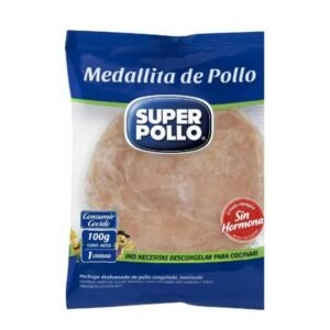 medallita de pollo 100g super pollo