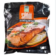 Salmon 500g Con Piel