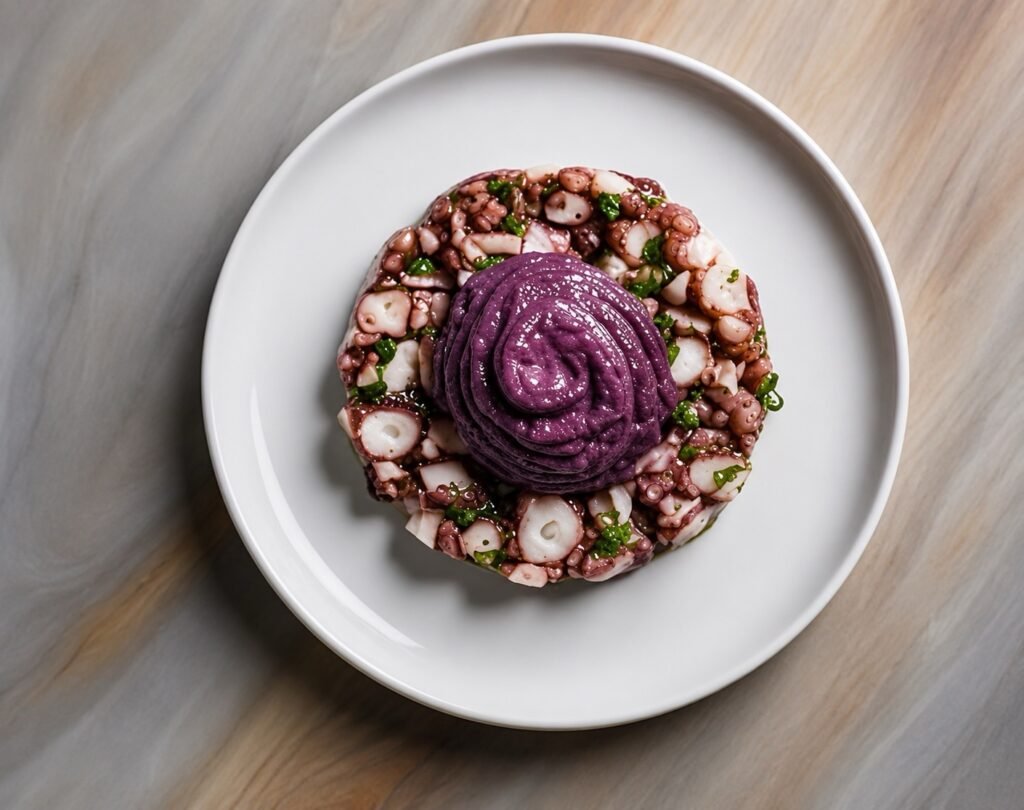 tartaro de pulpo al olivo 200g