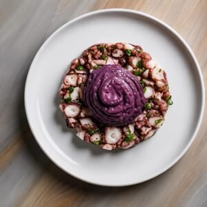 tartaro de pulpo al olivo 200g